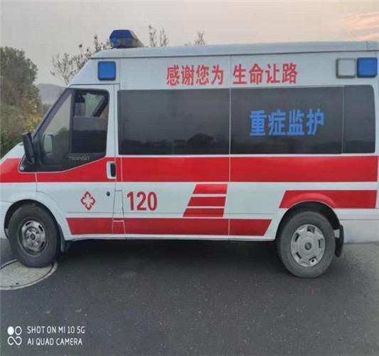 电白救护车出租服务案例3